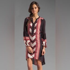Free People Wens XS Long Sleeve Tunic Dress